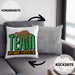 Arbeit Kissen mit Füllung 40x40 "Team Homeoffice" - Geschenkidee für Faultier-Fans (Grau) Grau Trendation