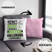 Vogelliebhaber Geschenk Lustiger Spruch für Vogelliebhaber Geschenkidee Bester Vogelliebhaber Der WeltKissen mit Füllung 40x40 (Grau) Rosa Trendation