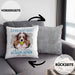 Australian Shepherd Besitzer Kissen mit Füllung 40x40 Geschenk Lustiger Spruch Geschenkidee Besitzerin Ich Bin Nicht toll Aber Mein Australian Shepherd Ist Es (Grau) Grau Trendation