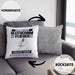 Gleitschirmflieger Kissen mit Füllung 40x40 Geschenk für Gleitschirmflieger Geburtstag Lustiger Spruch Was Ist Deine Superkraft (Grau) Grau Trendation
