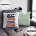 Ehemann Geschenk Kissen mit Füllung 40x40 Ich Bin Stolzer Ehemann Einer Fantastischen Ehefrau Jahrestag Geschenkidee Gag Joke (Grau) Grün Trendation