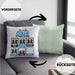 Border Collies Besitzer Kissen mit Füllung 40x40 Geschenk Lustiger Spruch Geschenkidee Border Collies Tricks Bleib (Grau) Grün Trendation