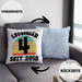 4. Geburtstag Kissen mit Füllung 40x40 Geschenk Lustiger Spruch 4er Bday Seit 2018 Geschenkidee Geburtstag (Grau) Blau Trendation