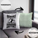 Lustige Kissen mit Füllung 40x40 Handball-Spieler als Geschenkidee Spruch Geschenk Handballspieler Trainer Coach (Grau) Grün Trendation