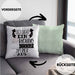 So Sieht Ein Richtig Cooler Zipliner Aus Geschenk Kissen mit Füllung 40x40 Lustiger Spruch Geschenkidee (Grau) Grün Trendation