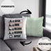 Rudern Kissen mit Füllung 40x40 Geschenk Catch Drive Release Recover Repeat Geschenkidee Ruderer (Grau) Grün Trendation