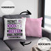Vogelzüchter Geschenk Lustiger Spruch für Vogelzüchter Geschenkidee Bester Vogelzüchter Der WeltKissen mit Füllung 40x40 (Grau) Rosa Trendation