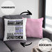 Bungee-Jumper Geschenk Kaffee-Kissen mit Füllung 40x40 Geschenkidee für Bungee-Jumper Ich Bin Bungee-Jumper Ich Kann Es Dir Erklären Jedoch Nicht Für Dich Verstehen Spruch Lustig (Grau) Rosa Trendation