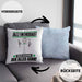 Jazz-Enthusiast Kissen mit Füllung 40x40 Geschenk für Jazz-Enthusiast Der Mann Der Alles Kann Geschenkidee zum Geburtstag (Grau) Blau Trendation