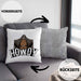 Lustige Kissen mit Füllung 40x40 für Line Dance Fans Howdy Cowboy Geschenkidee (Grau) Grau Trendation