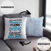 Altenpflegerin Kissen mit Füllung 40x40 Geschenk Altenpflege Geschenkidee Liebenswert und Total Bekloppt Altenheim (Grau) Blau Trendation