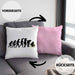Gärtner Evolution Kissen mit Füllung 40x40 mit Spruch Garten Hobbygärtner Gärtner Geschenk Lustig Gärtnerin Geschenkidee (Grau) Rosa Trendation