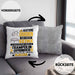 Trampolinspringer Geschenk Kissen mit Füllung 40x40 Lustiger Spruch Erheben Sie Sich Der Trampolinspringer Betritt den Raum (Grau) Grau Trendation