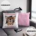 Chihuhahua Besitzer Kissen mit Füllung 40x40 Geschenk Geschenkidee Frauchen Herrchen Ich Bin Nicht Perfekt Aber Mein Chihuaha Ist Es (Grau) Rosa Trendation