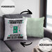 Aquarium-Hobbyist Kissen mit Füllung 40x40 Geschenk für Aquarium-Hobbyist Der Mann Der Alles Kann Geschenkidee zum Geburtstag (Grau) Grün Trendation