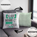 So Sieht Ein Richtig Cooler Polo-Spieler Aus Geschenk Kissen mit Füllung 40x40 Lustiger Spruch Geschenkidee (Grau) Grün Trendation