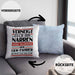 LKW Fahrer Geschenk Kissen mit Füllung 40x40 Geschenke Zubehör Lustig Mann Lkwfahrer Geschenkidee Kissen mit Füllung 40x40 mit Spruch (Grau) Blau Trendation