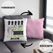 Reisepartnerin Geschenk Kissen mit Füllung 40x40 Lustig Geschenkidee für Reisepartnerin Geburtstag So Sieht Eine Richtig Coole Reisepartnerin Aus Frauen Spruch (Grau) Rosa Trendation