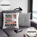 Boulderer Geschenk Lustiger Spruch für Boulderer Geschenkidee Bester Boulderer Der WeltKissen mit Füllung 40x40 (Grau) Grau Trendation
