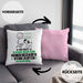 Hundebedarfsverkäufer Geschenk Kissen mit Füllung 40x40 So Gut Kann Nur Ein Hundebedarfsverkäufer Aussehen Geschenkidee (Grau) Rosa Trendation