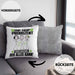 Hip-Hop-Produzent Kissen mit Füllung 40x40 Geschenk für Hip-Hop-Produzent Der Mann Der Alles Kann Geschenkidee zum Geburtstag (Grau) Grau Trendation