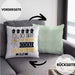 Tanzpartnerin Geschenk Kissen mit Füllung 40x40 Lustig Geschenkidee für Tanzpartnerin Geburtstag So Sieht Eine Richtig Coole Tanzpartnerin Aus Frauen Spruch (Grau) Grün Trendation