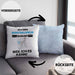 Basketballspieler Geschenk Kissen mit Füllung 40x40 Lustiger Spruch Ich Bin Basketballspieler Warum Weil Ich Es Kann Geschenkidee Bester Basketballspieler Geburtstag (Grau) Blau Trendation