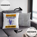 Tierfreund Kissen mit Füllung 40x40 Geschenk Lustiger Spruch Geschenkidee für Tierfreund Achtung Hochleistungs Tierfreund Bei Der Arbeit (Grau) Grau Trendation