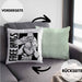 MMA-Kissen mit Füllung 40x40 Geschenk für MMA-Kämpfer Geschenkidee Free Hugs (Grau) Grün Trendation