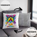 Yorkie Besitzer Farbe Love Kissen mit Füllung 40x40 Geschenk Lustiger Spruch Geschenkidee Yorkie Besitzerin (Grau) Grau Trendation