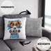 Jack Russell Papa Besitzer Kissen mit Füllung 40x40 Geschenk Lustiger Spruch Geschenkidee Jack Russell Liebhaber (Grau) Grau Trendation