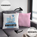 Windsurfer Geschenk Kissen mit Füllung 40x40 So Gut Kann Nur Ein Windsurfer Aussehen Geschenkidee (Grau) Rosa Trendation
