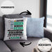 Aquarium-Enthusiast Geschenk Kissen mit Füllung 40x40 Lustiger Spruch Erheben Sie Sich Der Aquarium-Enthusiast Betritt den Raum (Grau) Blau Trendation