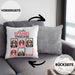 Cocker Spaniel Besitzer Kissen mit Füllung 40x40 Geschenk Lustiger Spruch Geschenkidee Cocker Spaniel Tricks Bleib (Grau) Grau Trendation