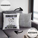 Hundesitter Kissen mit Füllung 40x40 Geschenk für Hundesitter Der Mann Der Alles Kann Geschenkidee zum Geburtstag (Grau) Grau Trendation