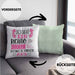 Rhythmische Gymnastin Kissen mit Füllung 40x40 Geschenk So Sieht Eine Richtig Coole Rhythmische Gymnastin Aus Geschenkidee Spruch Lustig (Grau) Grün Trendation