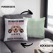 Golden Retriever Besitzer Kissen mit Füllung 40x40 Geschenk Lustiger Spruch Geschenkidee Besitzerin Golden Retriever Haben Personal (Grau) Grün Trendation