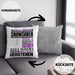 Snowshoer Geschenk Kaffee-Kissen mit Füllung 40x40 Geschenkidee für Snowshoer Ich Bin Snowshoer Ich Kann Es Dir Erklären Jedoch Nicht Für Dich Verstehen Spruch Lustig (Grau) Grau Trendation