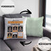 Berner Sennen Besitzer Kissen mit Füllung 40x40 Geschenk Lustiger Spruch Geschenkidee Berner Sennen Tricks Bleib (Grau) Grün Trendation