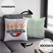 Schere Kreissäge Kissen mit Füllung 40x40 Geschenk Holzarbeiter Geschenkidee Schreiner (Grau) Grün Trendation