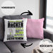 Bäcker Geschenk Kissen mit Füllung 40x40 Geschenkidee für Bäcker Geburtstag Lustiger Spruch Ich Bin Bäcker Ich Kann Es Dir Erklären Aber Nicht Für Dich Verstehen (Grau) Rosa Trendation