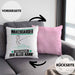 Wakeboarder Kissen mit Füllung 40x40 Geschenk für Wakeboarder Der Mann Der Alles Kann Geschenkidee zum Geburtstag (Grau) Rosa Trendation