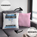 Discgolfer Kissen mit Füllung 40x40 Geschenk für Discgolfer Geburtstag Lustiger Spruch Was Ist Deine Superkraft (Grau) Rosa Trendation