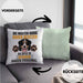 Berner Sennen Besitzer Kissen mit Füllung 40x40 Geschenk Lustiger Spruch Geschenkidee Besitzerin Berner Sennen Haben Personal (Grau) Grün Trendation