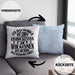 Eishockeyfan Kissen mit Füllung 40x40 Geschenk Leg Dich Niemals Mit Einem Eishockeydfan An Eishockey-Liebhaber Spieler Geschenkidee (Grau) Blau Trendation