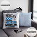 Musikfan Geschenk Lustiger Spruch für Musikfan Geschenkidee Bester Musikfan Der WeltKissen mit Füllung 40x40 (Grau) Blau Trendation
