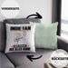 Indie-Fan Kissen mit Füllung 40x40 Geschenk für Indie-Fan Der Mann Der Alles Kann Geschenkidee zum Geburtstag (Grau) Grün Trendation