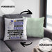 RhythmischeGymnastin Geschenk Kissen mit Füllung 40x40 Lustiger Spruch Erheben Sie Sich Der RhythmischeGymnastin Betritt den Raum (Grau) Grün Trendation