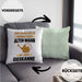 Alter Mann Gärtner Kissen mit Füllung 40x40 mit Spruch Garten Hobbygärtner Geschenk Lustig (Grau) Grün Trendation