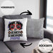 Berner Sennen Papa Besitzer Kissen mit Füllung 40x40 Geschenk Lustiger Spruch Geschenkidee Berner Sennen Liebhaber (Grau) Grau Trendation